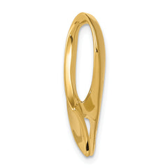 14K Fits up to 6mm Regular 10mm Fancy/Reversible Omega Slide
