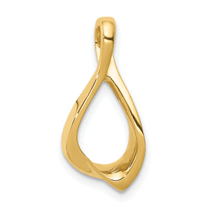 Chain Slide Pendant in 14K Yellow Gold, 21mm - Sophia Jewelers