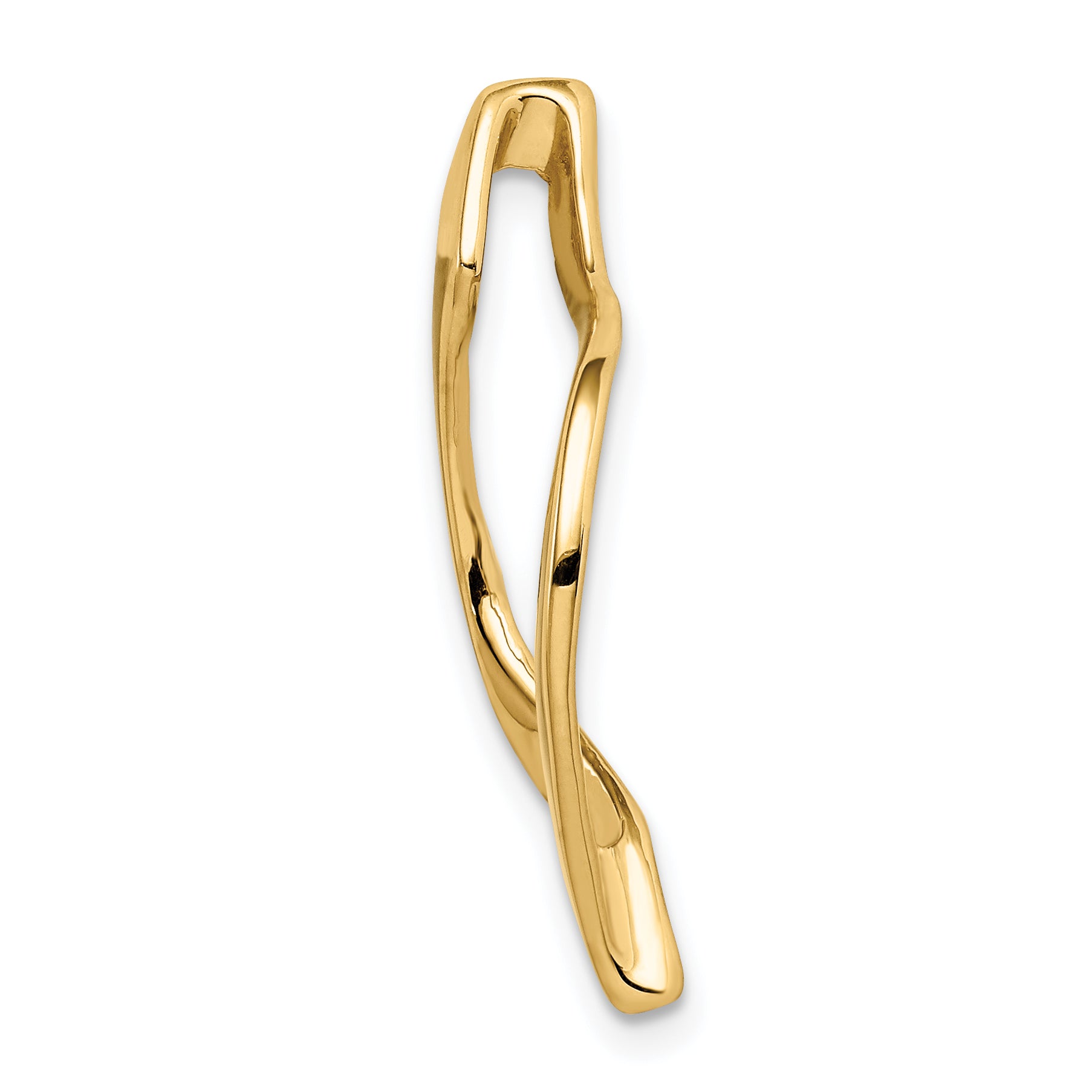 14K Fits up to 8mm Regular, 10mm Fancy Reversible Omega Slide Secondary image