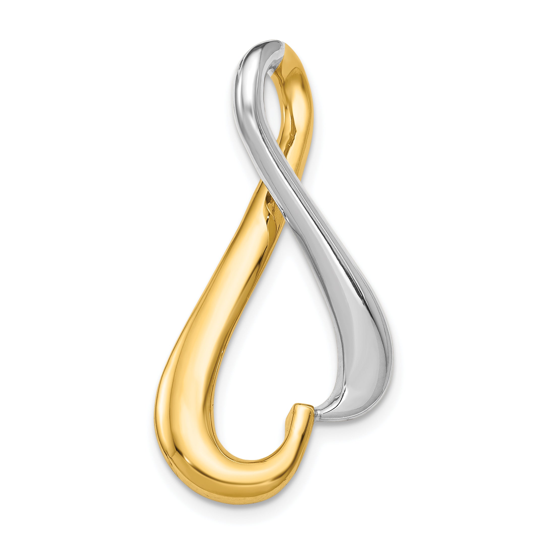 14k Two-tone Slide Main image