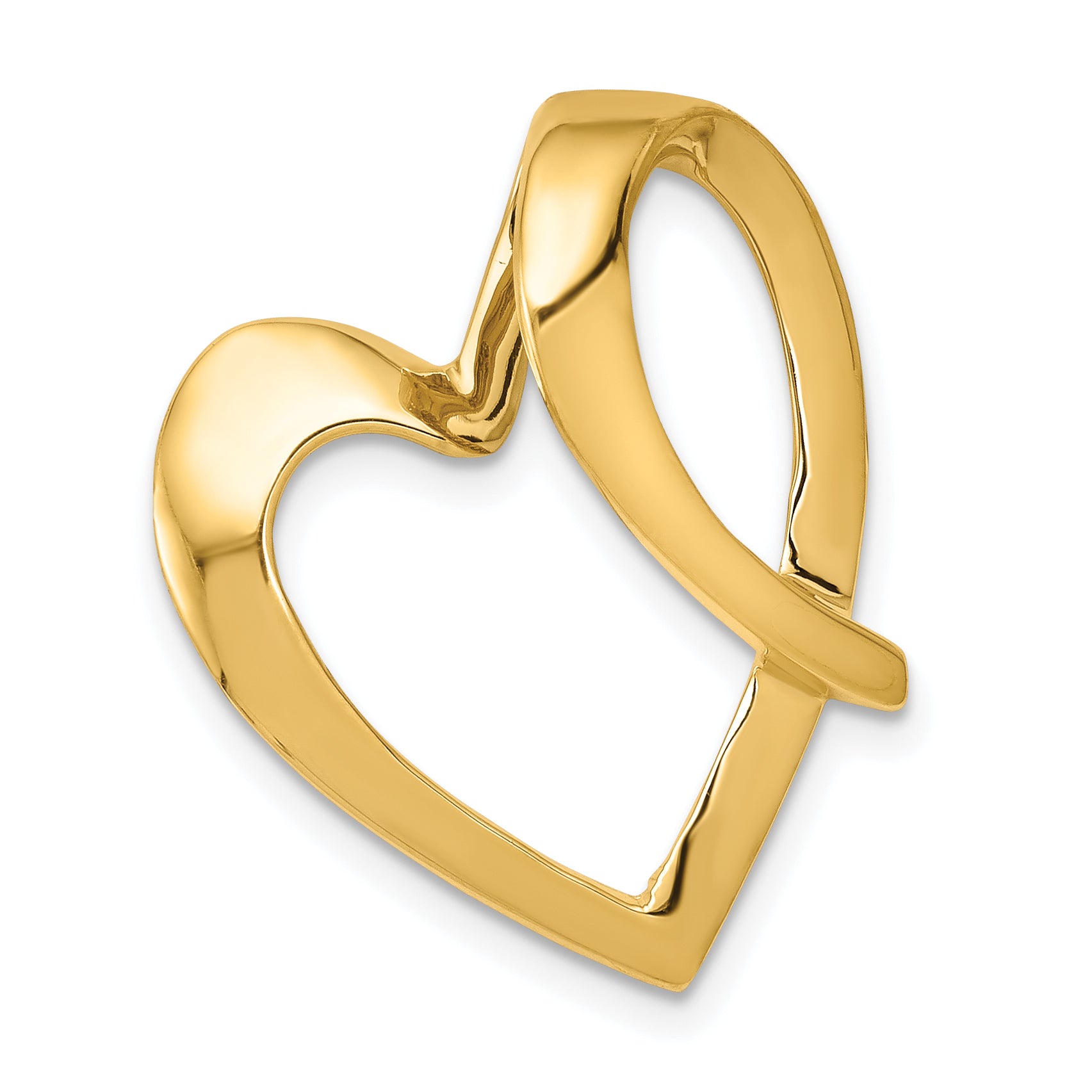 14K Heart Slide Main image