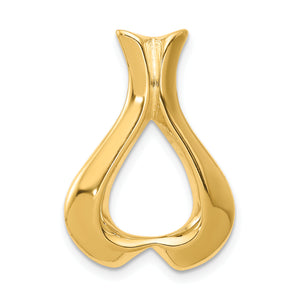 Slide Pendant in 14K Yellow Gold, 24mm - Sophia Jewelers