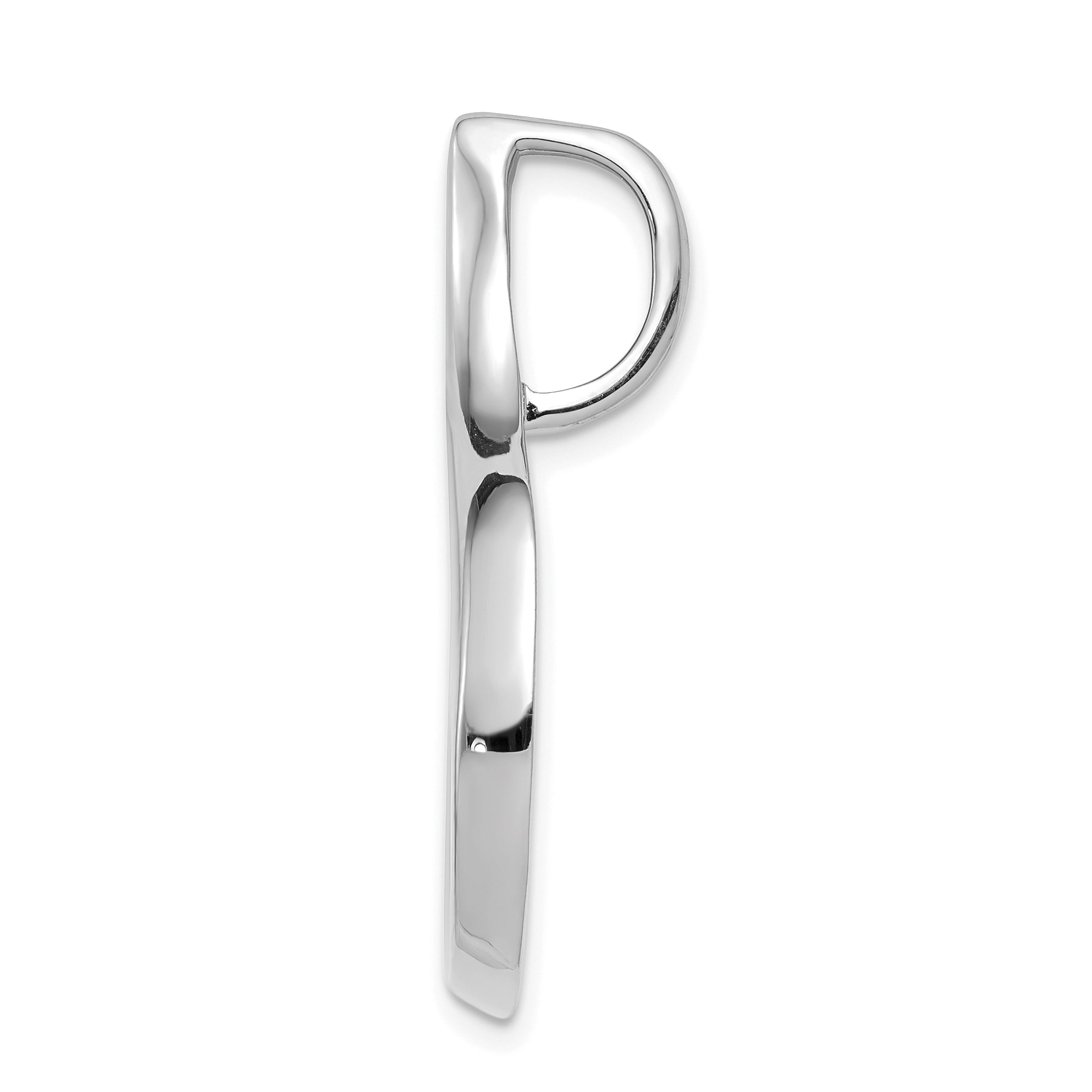 14K White Gold Fits up to 6mm Regular and Fancy Omega Slide Secondary image