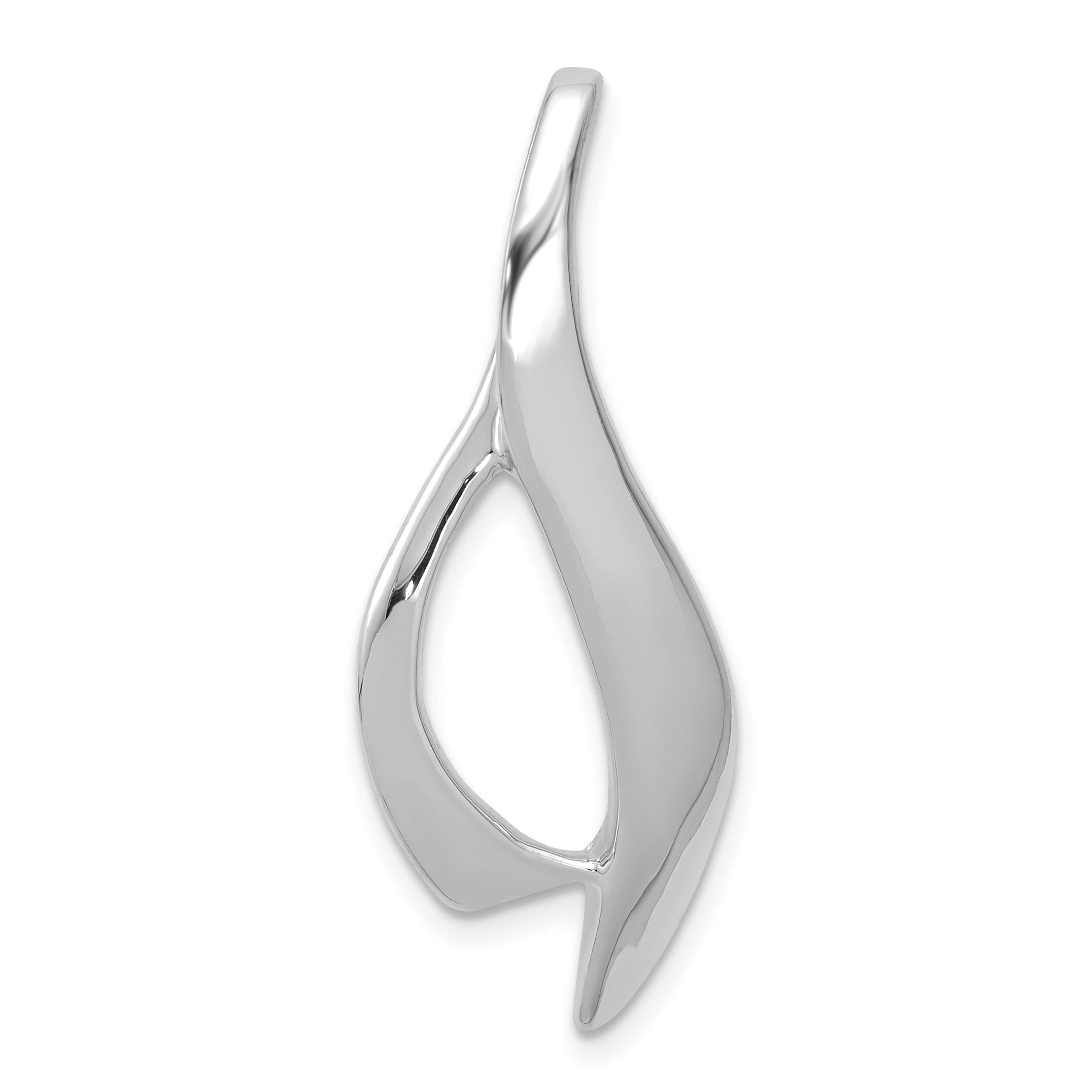 14k White Gold Slide Main image