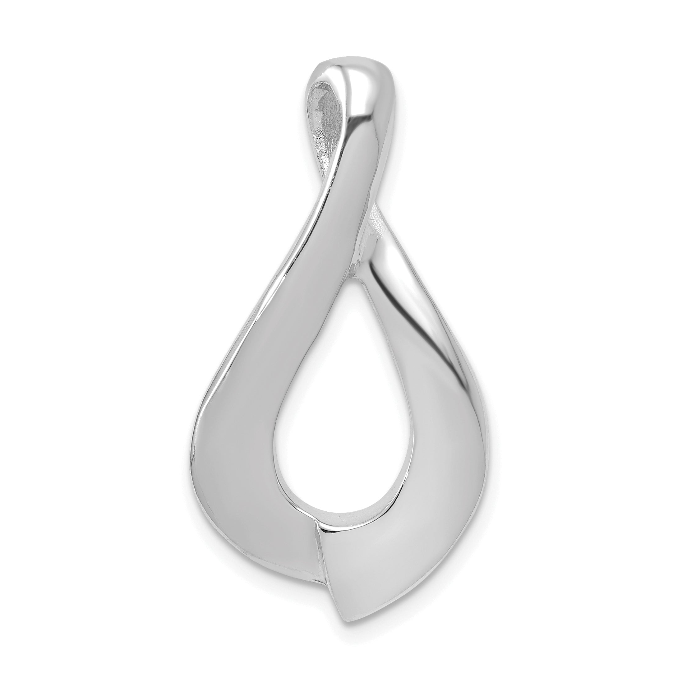 14k White Gold Slide Main image