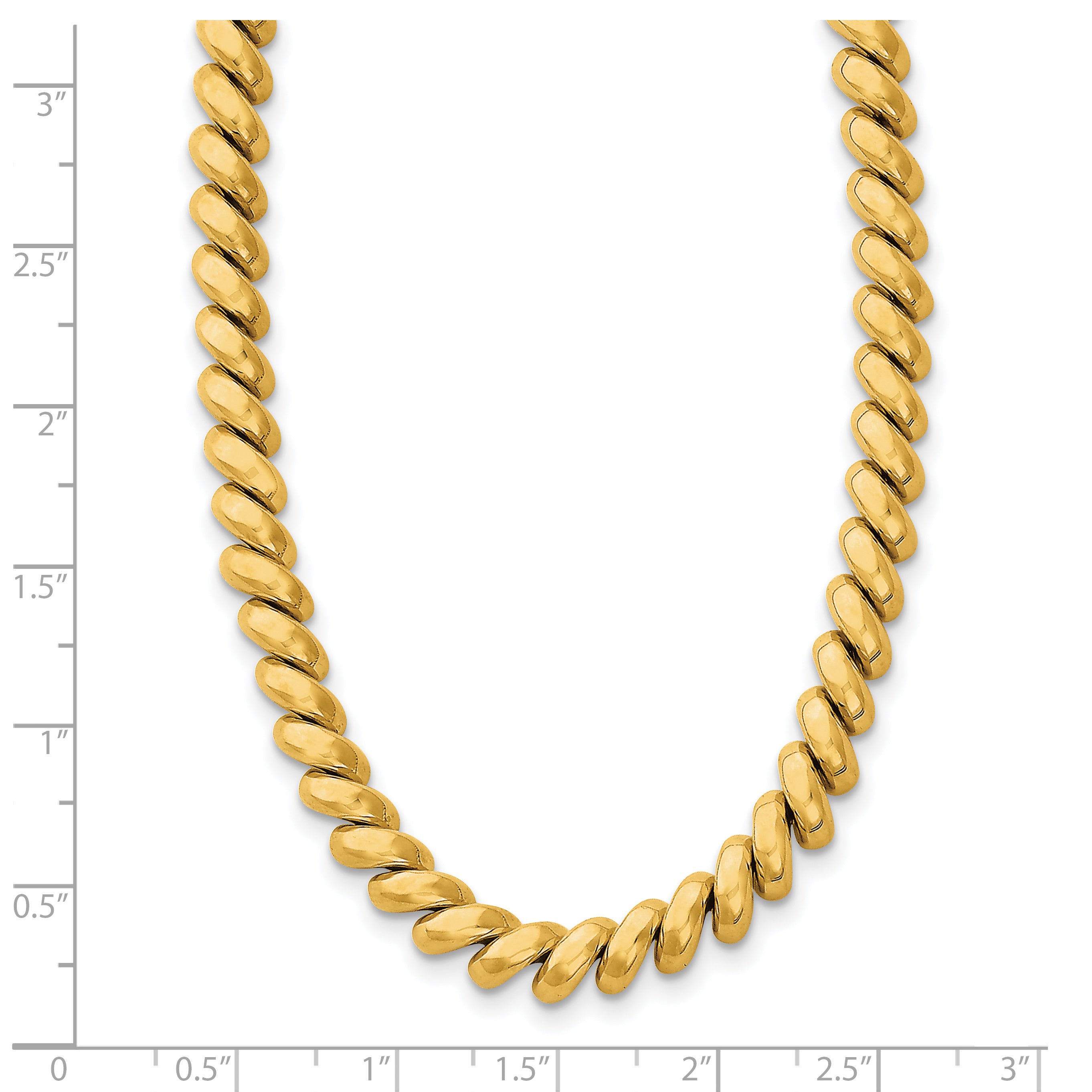 14k Polished San Marco Necklace