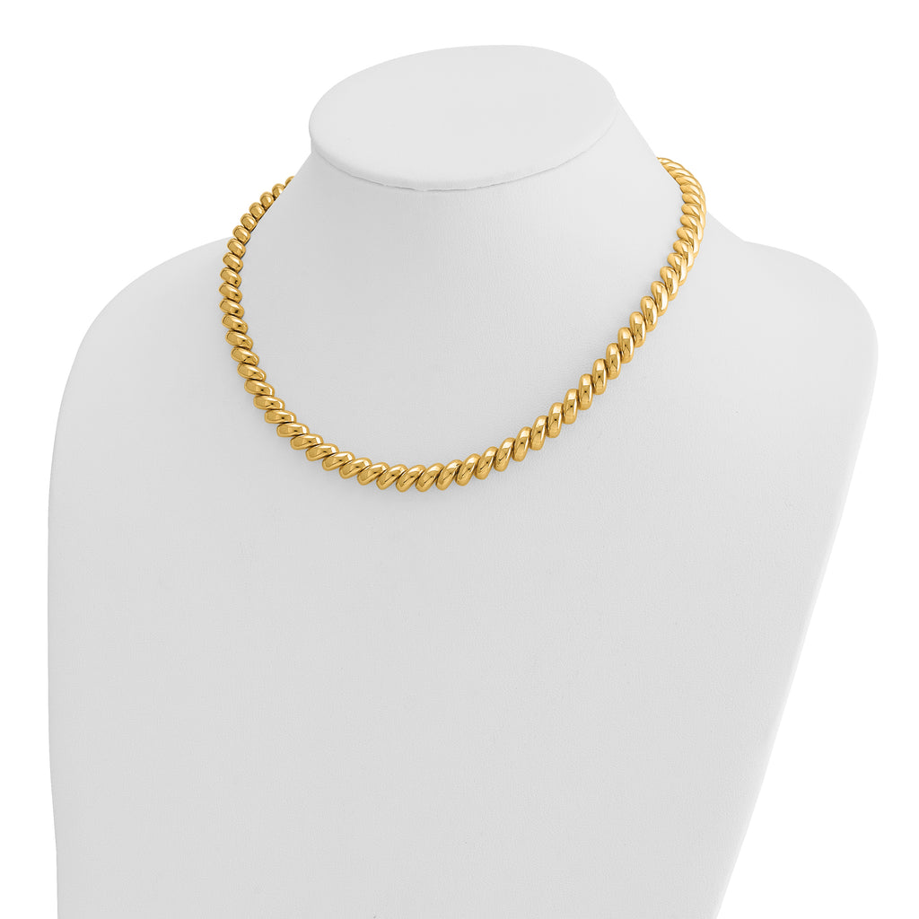 14k Polished San Marco Necklace