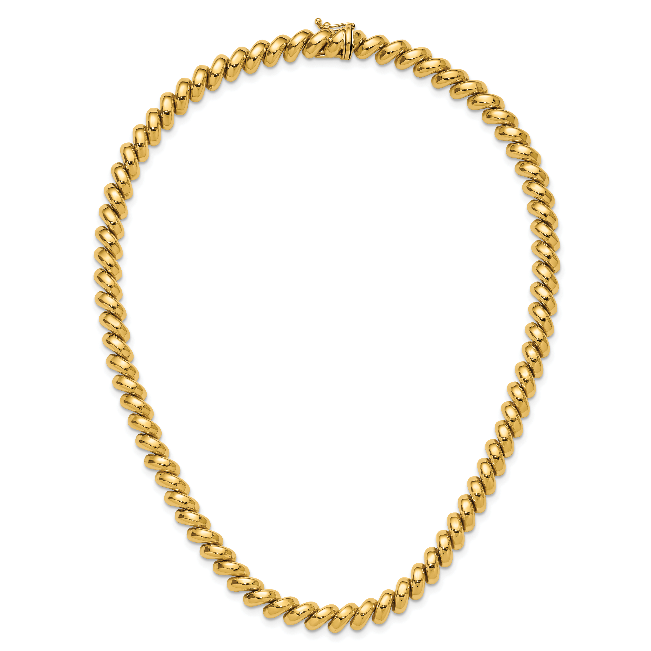 14k Polished San Marco Necklace