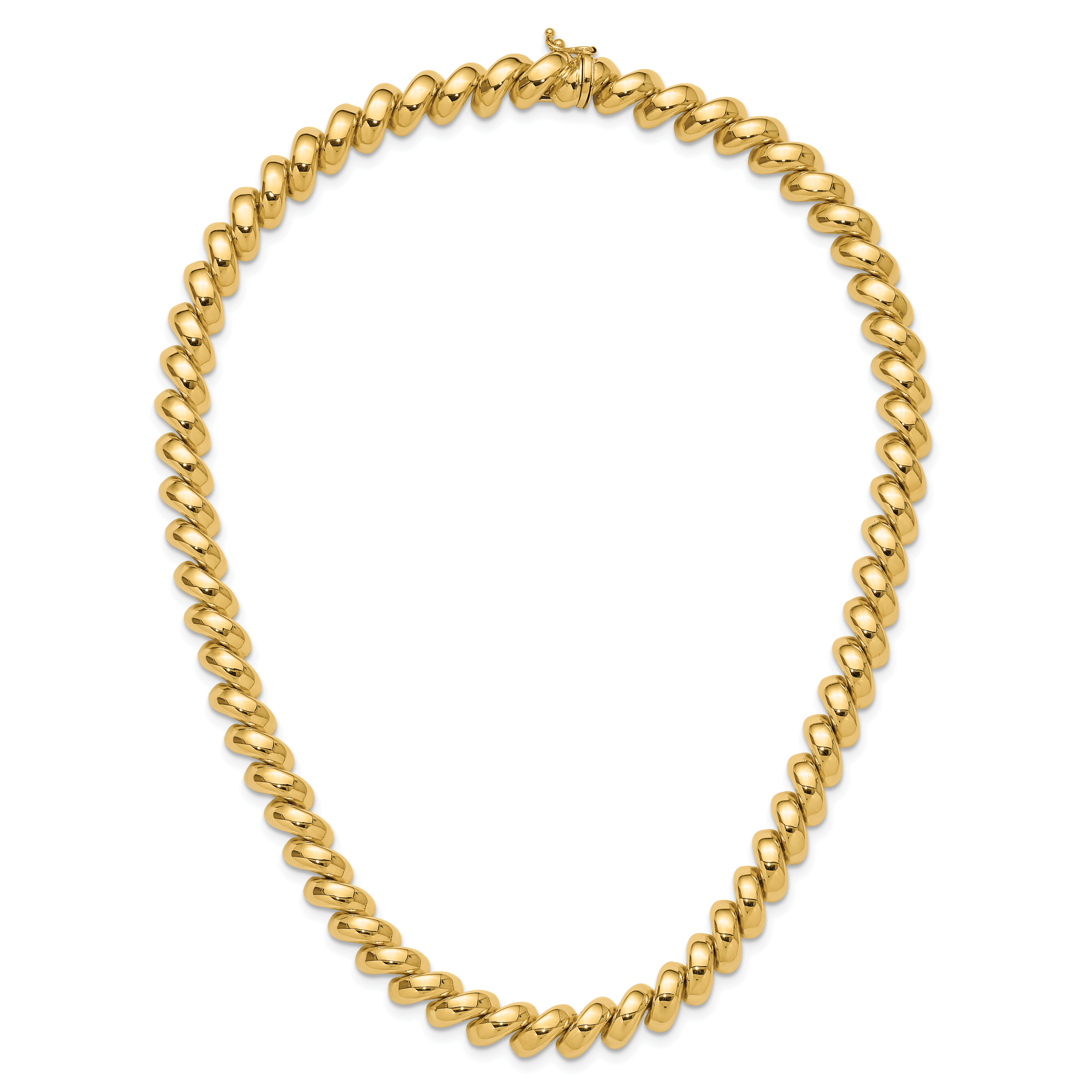 14k Polished San Marco Necklace