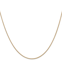 14k 1.2mm Round Snake Chain