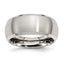 Sophia Jewelers Stainless Steel Wedding Band with Engravable Beveled Edge