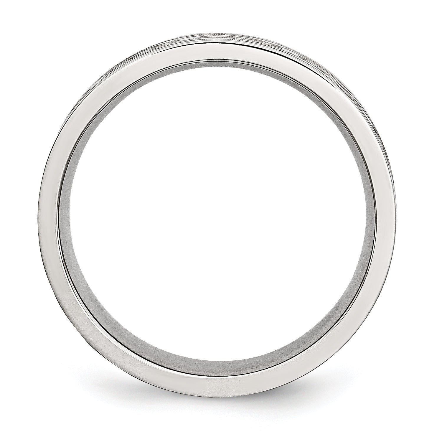 Celtic Laser-Etched Wedding Band in Stainless Steel, 6mm Secondary image