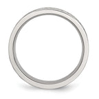 Celtic Laser-Etched Wedding Band in Stainless Steel, 6mm