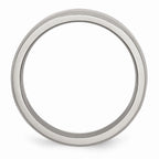 Sophia Jewelers Stainless Steel Comfort Fit Engravable 6mm Wedding Band