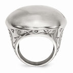Sophia Jewelers Stainless Steel Matte Textured Fashion Ring for Modern Elegance