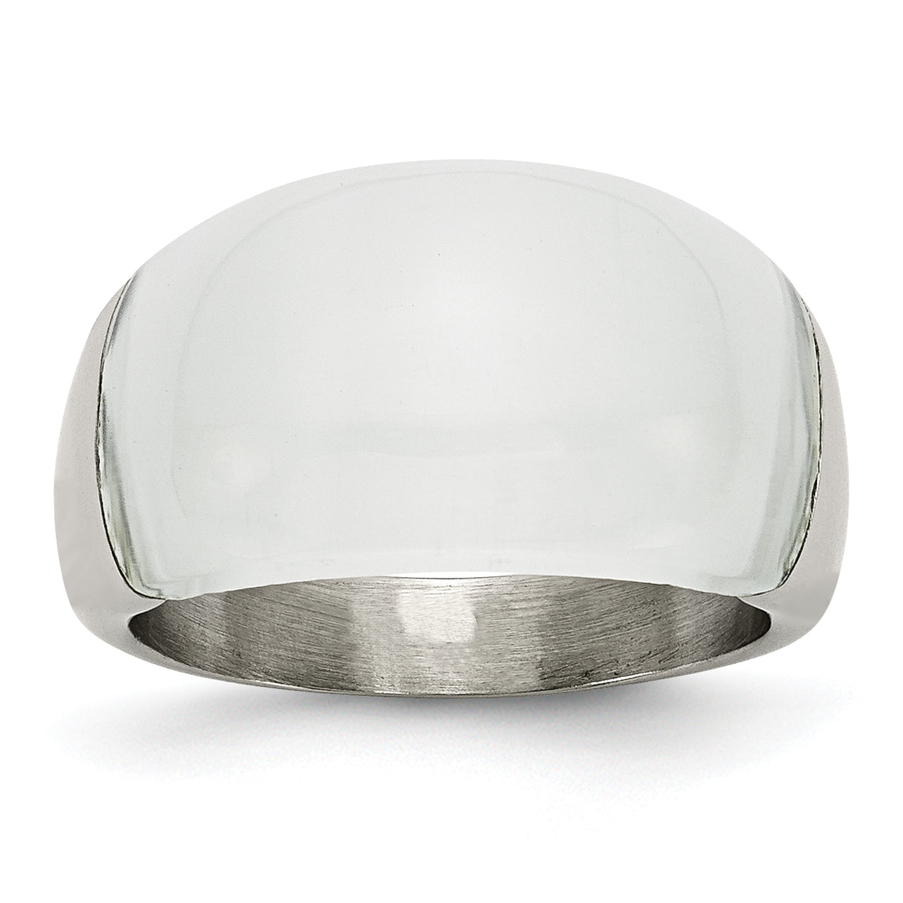 Stainless Steel 12mm Cat's Eye Ring Main image