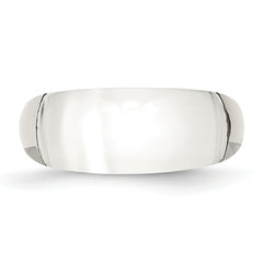 Stainless Steel 8mm Cats Eye Ring