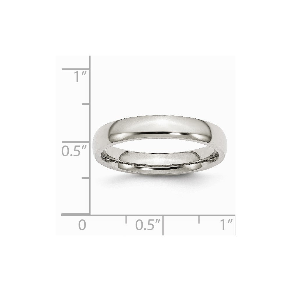 Stainless Steel 4mm Polished Band