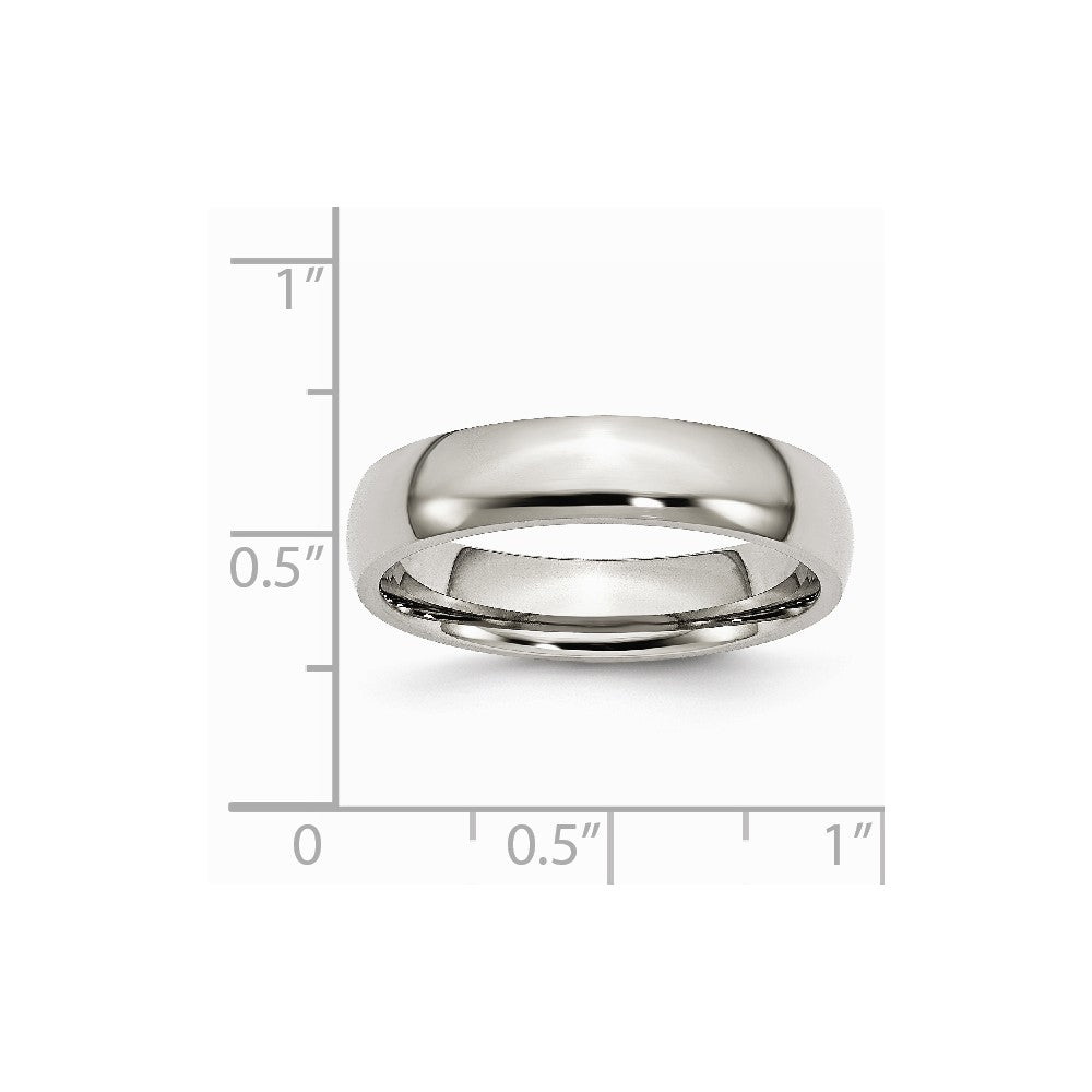 Stainless Steel 5mm Polished Band