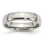 Stainless Steel Polished 5mm Half Round Band
