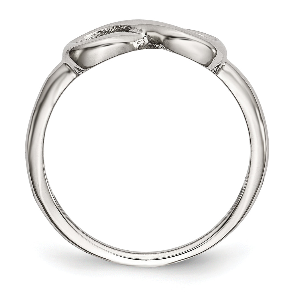 Infinity Symbol Ring in Stainless Steel, 5mm