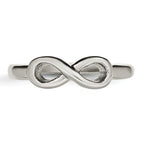 Infinity Symbol Ring in Stainless Steel, 5mm