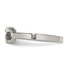 Infinity Symbol Ring in Stainless Steel with CZ