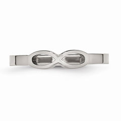 Sophia Jewelers Polished Stainless Steel Infinity Ring Ã¢â¬â Modern Elegance