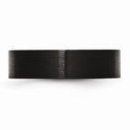 Sophia Jewelers Black IP Stainless Steel Engravable 6mm Brushed Wedding Band
