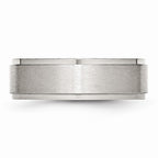 Sophia Jewelers Stainless Steel 7mm Comfort Fit Engravable Wedding Band