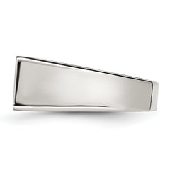 Stainless Steel Polished Signet Ring