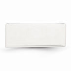 Sophia Jewelers Polished Stainless Steel Signet Ring Elegant Unisex Design