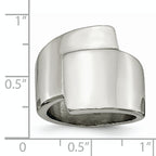 Stainless Steel Polished Fancy Ring