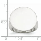 Stainless Steel Polished Circle Ring