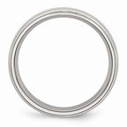 Sophia Jewelers Stainless Steel 6mm Polished Comfort Fit Engravable Wedding Band