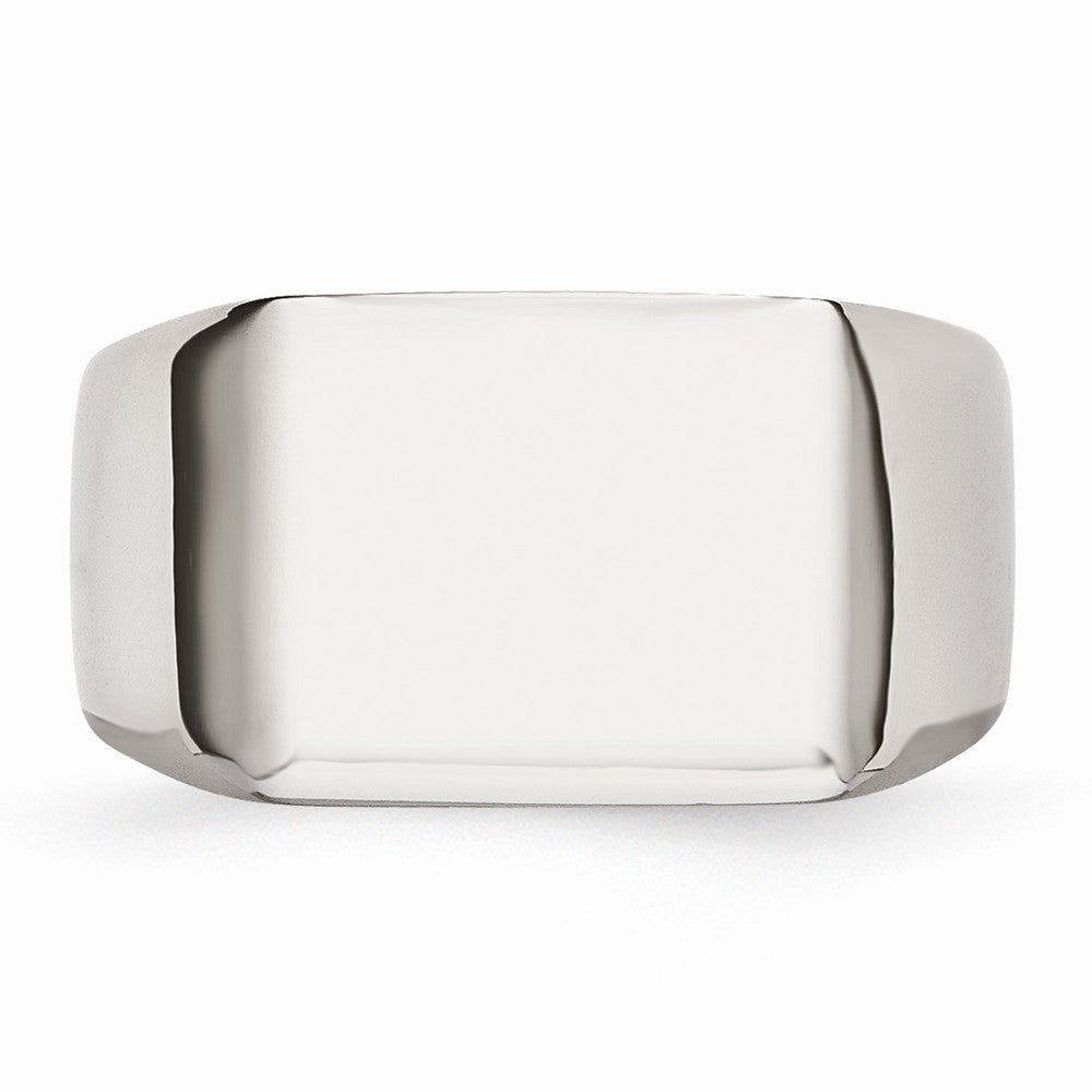Sophia Jewelers Stainless Steel Fashion Ring with Polished Elegant Finish