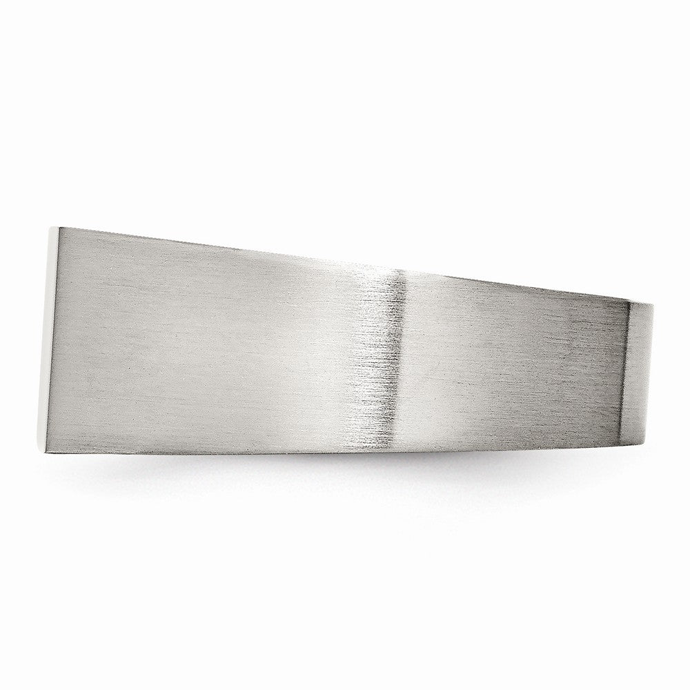 Stainless Steel Signet Ring with Polished and Brushed Finish
