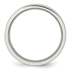 Stainless Steel Brushed 5mm Flat Band