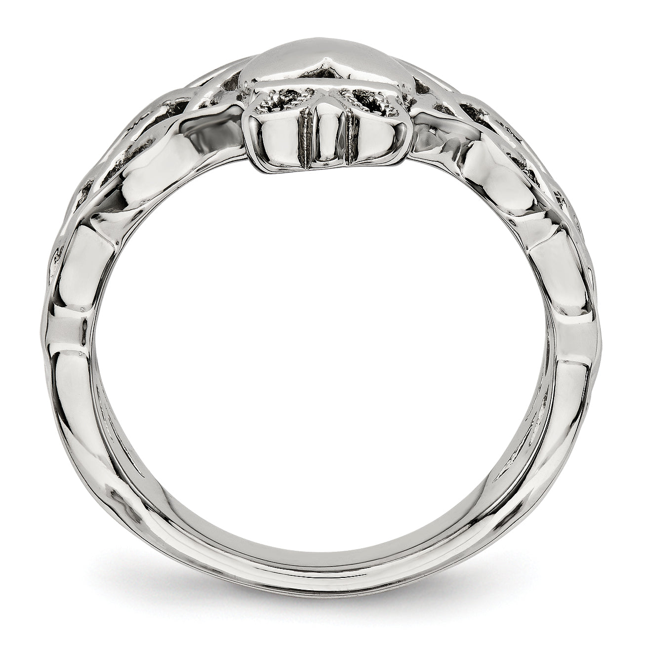 Claddagh Ring in Stainless Steel Secondary image