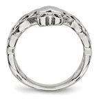 Claddagh Ring in Stainless Steel