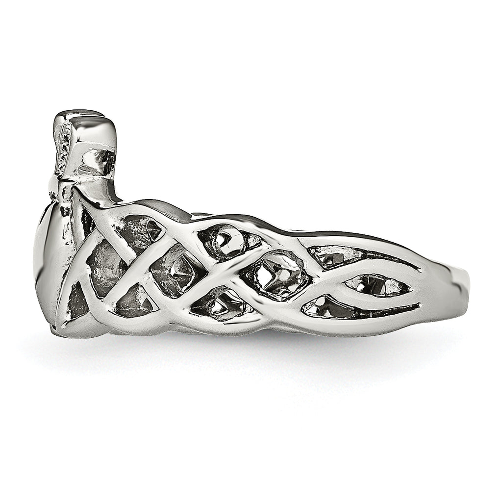 Claddagh Ring in Stainless Steel
