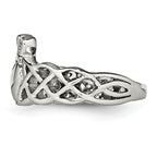 Claddagh Ring in Stainless Steel