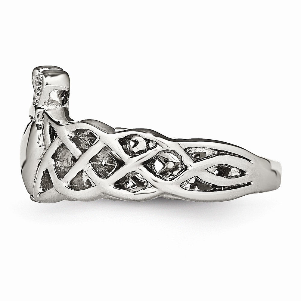 Claddagh Ring in Stainless Steel