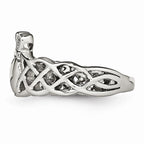 Claddagh Ring in Stainless Steel