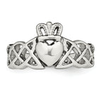 Claddagh Ring in Stainless Steel