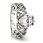 Claddagh Ring in Stainless Steel