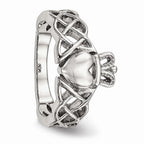 Claddagh Ring in Stainless Steel