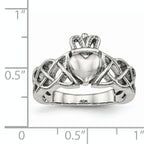 Claddagh Ring in Stainless Steel
