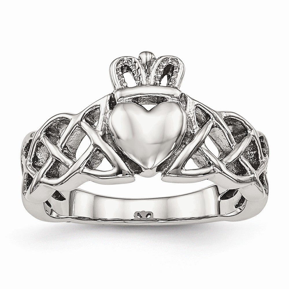 Claddagh Ring in Stainless Steel