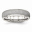 Laser-Cut Wedding Band in Stainless Steel, 6mm